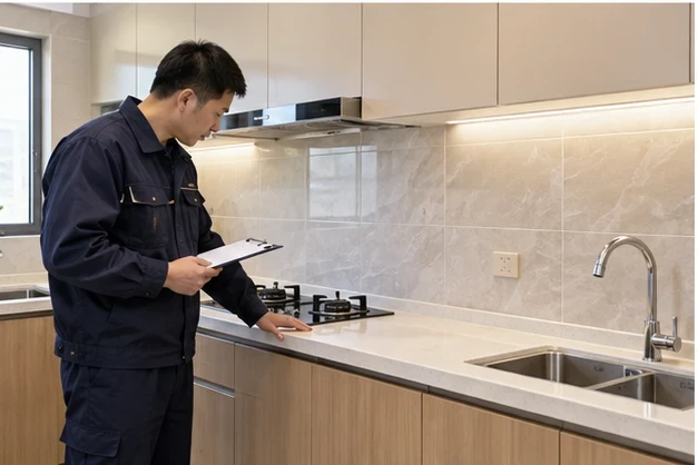 立霖维修-厨房改造咨询.webp；示意素材，非本次现场照片